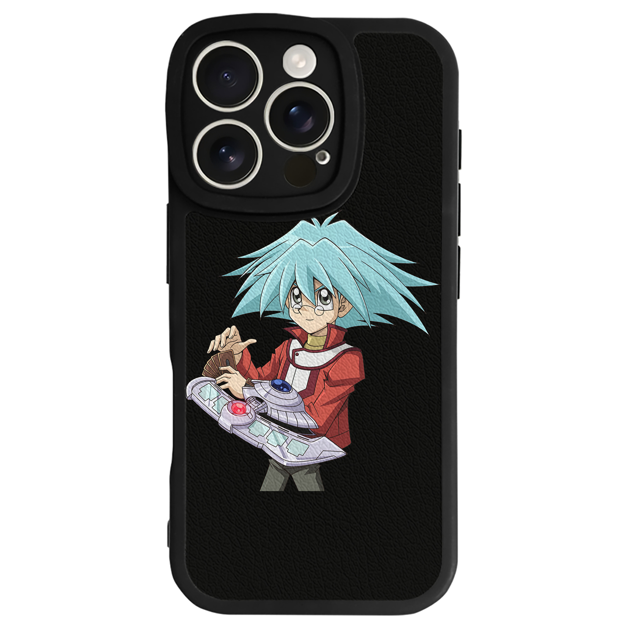 遊☆戯☆王 Yu-Gi-Oh! 【iPhone 16シリーズ対応】シリコンスマホケース（レザー調） 材質：シリコン